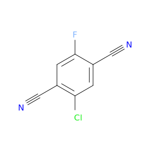 2-chloro-5-fluorobenzene-1,4-dicarbonitrile