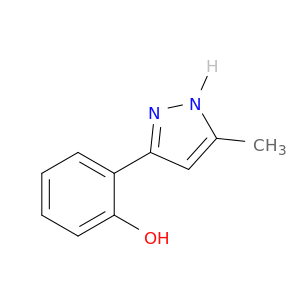 Phenol, 2-(5-methyl-1H-pyrazol-3-yl)-