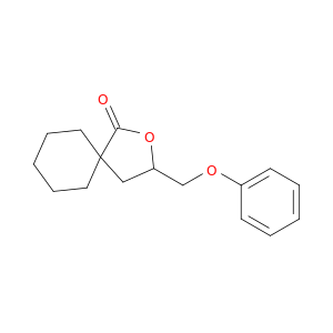 2-Oxaspiro[4.5]decan-1-one, 3-(phenoxymethyl)-