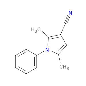 1H-Pyrrole-3-carbonitrile, 2,5-dimethyl-1-phenyl-
