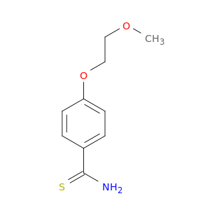 4-(2-Methoxyethoxy)benzene-1-carbothioamide