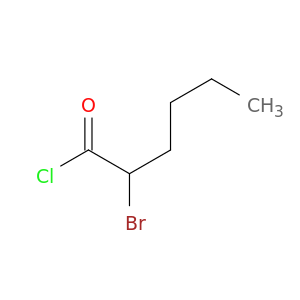 Hexanoyl chloride,2-bromo-
