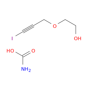 Ethanol, 2-[(3-iodo-2-propynyl)oxy]-, carbamate
