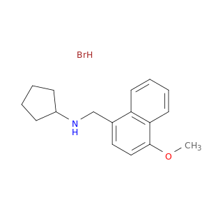 N-[(4-METHOXY-1-NAPHTHYL)METHYL]CYCLOPENTANAMINE