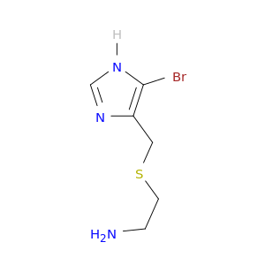 Ethanamine, 2-[[(5-bromo-1H-imidazol-4-yl)methyl]thio]-