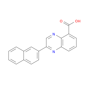 2-萘-2-基-喹喔啉-5-羧酸