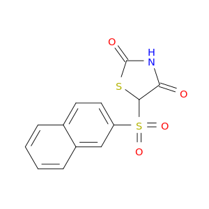 2,4-Thiazolidinedione,5-(2-naphthalenylsulfonyl)-