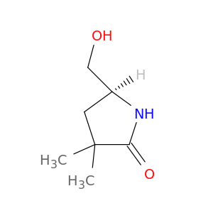 (S)-5-(羟甲基)-3,3-二甲基吡咯烷-2-酮