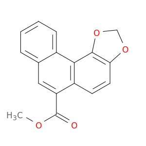 methyl phenanthro[3,4-d][1,3]dioxole-6-carboxylate