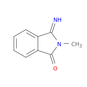 1H-Isoindol-1-one, 2,3-dihydro-3-imino-2-methyl-, (Z)-