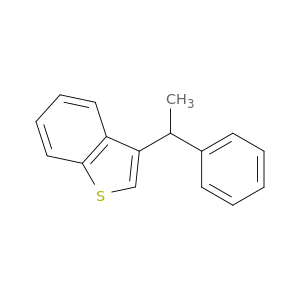 3-(1-Phenylethyl)benzo[b]thiophene