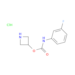 Azetidin-3-yl N-(3-fluorophenyl)carbamate Hydrochloride