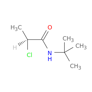 Propanamide, 2-chloro-N-(1,1-dimethylethyl)-, (S)-