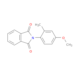 1H-Isoindole-1,3(2H)-dione, 2-(4-methoxy-2-methylphenyl)-