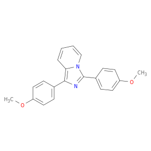 Imidazo[1,5-a]pyridine, 1,3-bis(4-methoxyphenyl)-