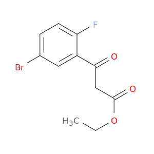5-溴-2-氟-BETA-氧代苯丙酸乙酯