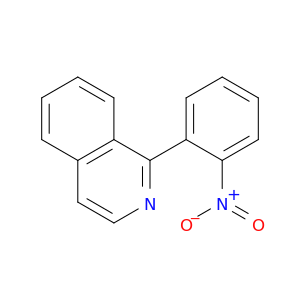 Isoquinoline, 1-(2-nitrophenyl)-