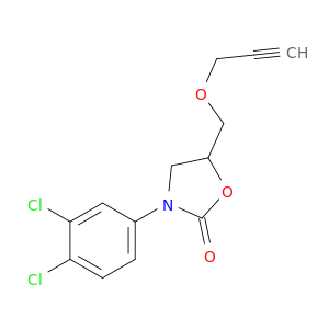 2-Oxazolidinone,3-(3,4-dichlorophenyl)-5-[(2-propyn-1-yloxy)methyl]-