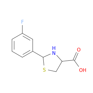 2-(3-氟苯基)-4-噻唑烷甲酸