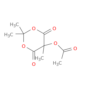 1,3-Dioxane-4,6-dione, 5-(acetyloxy)-2,2,5-trimethyl-