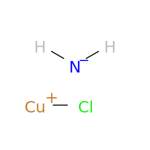 azanide; chlorocopper