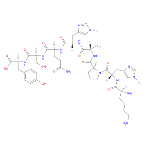L-Tyrosine, L-lysyl-L-histidyl-L-prolyl-L-alanyl-L-histidyl-L-glutaminyl-L-seryl-