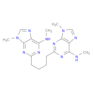 9H-Purin-6-amine, 2,2'-(1,4-butanediyl)bis[N,9-dimethyl-