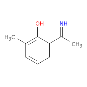 Phenol, 2-(1-iminoethyl)-6-methyl-