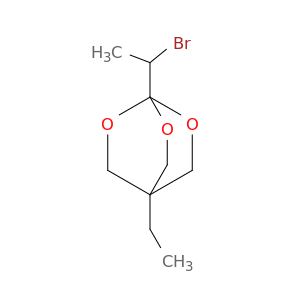 2,6,7-Trioxabicyclo[2.2.2]octane, 1-(1-bromoethyl)-4-ethyl-