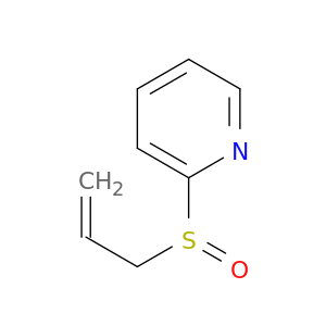 Pyridine, 2-(2-propenylsulfinyl)-