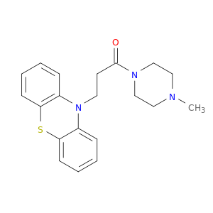 Piperazine, 1-methyl-4-[1-oxo-3-(10H-phenothiazin-10-yl)propyl]-
