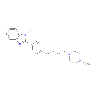 1H-Benzimidazole, 2-[4-[4-(4-methyl-1-piperazinyl)butyl]phenyl]-
