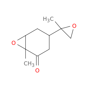 7-Oxabicyclo[4.1.0]heptan-2-one, 1-methyl-4-(2-methyloxiranyl)-