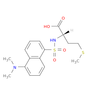Methionine, N-[[5-(dimethylamino)-1-naphthalenyl]sulfonyl]-