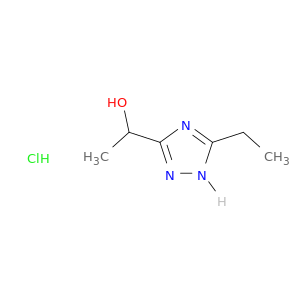 1-(5-Ethyl-1H-1,2,4-triazol-3-yl)ethan-1-ol hydrochloride