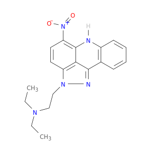 N,N-Diethyl-5-nitropyrazolo(3,4,5-kl)acridine-2(6H)-ethanamine