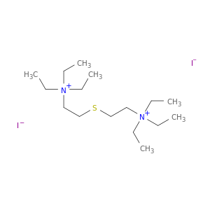 (Thiodiethylene)bis[triethylammoniumiodide] (6CI)