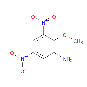 Benzenamine, 2-methoxy-3,5-dinitro-