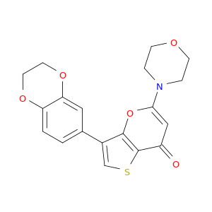 3-(2,3-二羟基苯并[b][1,4]二恶英-6-基)-5-吗啉-7H-噻吩[3,2-b]吡喃-7-酮