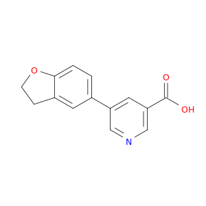 5-(2,3-Dihydro-1-benzofuran-5-yl)pyridine-3-carboxylic Acid