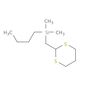 Silane, butyl(1,3-dithian-2-ylmethyl)dimethyl-