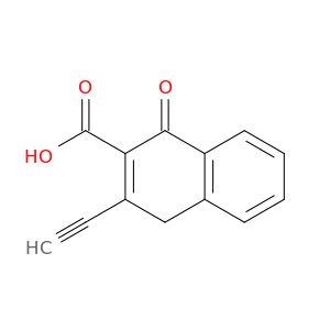 2-Naphthalenecarboxylic acid, 3-ethynyl-1,4-dihydro-1-oxo-