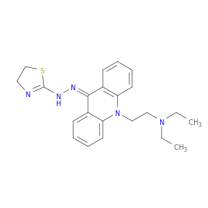 10-(2-(DIETHYLAMINO)ETHYL)-9(10H)-ACRIDINONE (4,5-DIHYDRO-THIAZOL-2-YL)HYDRAZONE