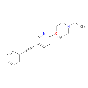 Ethanamine, N,N-diethyl-2-[[5-(phenylethynyl)-2-pyridinyl]oxy]-