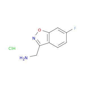(6-fluoro-1,2-benzoxazol-3-yl)methanamine hydrochloride
