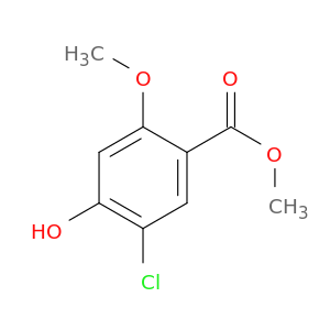 苯甲酸,5-氯-4-羟基-2-甲氧基,甲酯