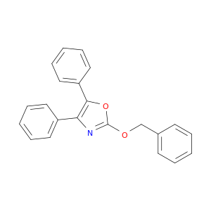 Oxazole, 4,5-diphenyl-2-(phenylmethoxy)-