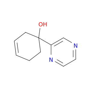 3-Cyclohexen-1-ol, 1-pyrazinyl-