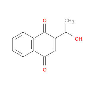 1,4-Naphthalenedione, 2-(1-hydroxyethyl)-