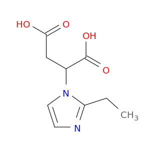 Butanedioic acid, (2-ethyl-1H-imidazol-1-yl)-